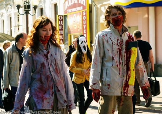 freaky zombie walk parade 19 in Scary Zombie Walk Parades