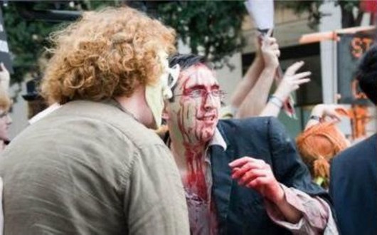freaky zombie walk parade 39 in Scary Zombie Walk Parades