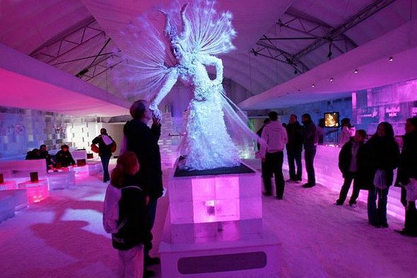 london sculpture in The Best Ice Bars from around the World