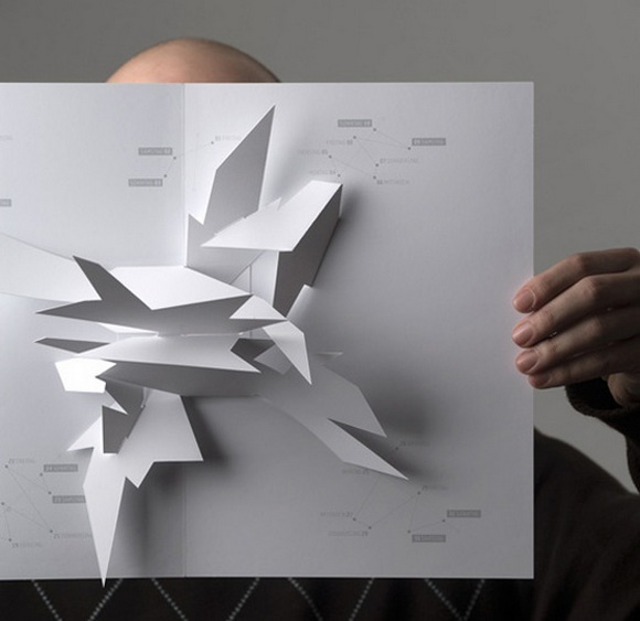 3d paper calender 06 in Amazing 3D Calendar: Use All Dimensions in 2010