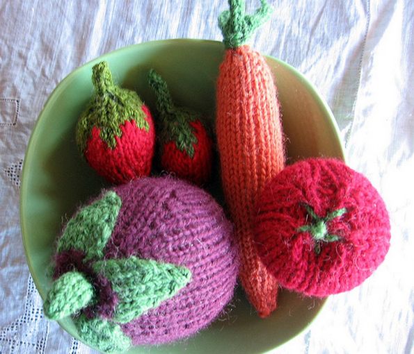 knitted food 03 in Knitted food and Vegetables   Knitting as a Lifestyle