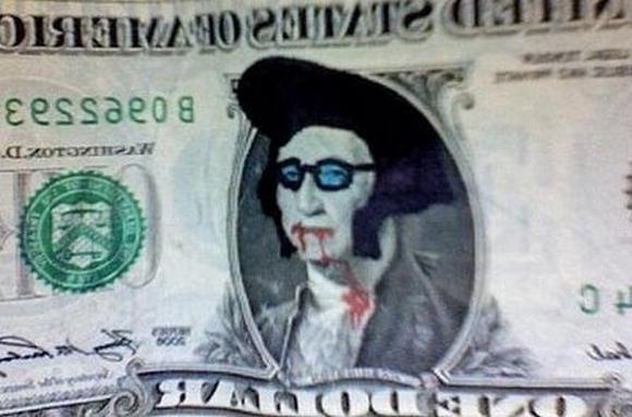 funny money modifications 10 in Playing With Money: Defacing Presidents and Funny Modifications