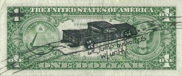 Funny Money Modifications - Defacing Presidents and Funny Drawings funny money modifications 105 in Playing With Money: Defacing Presidents and Funny Modifications