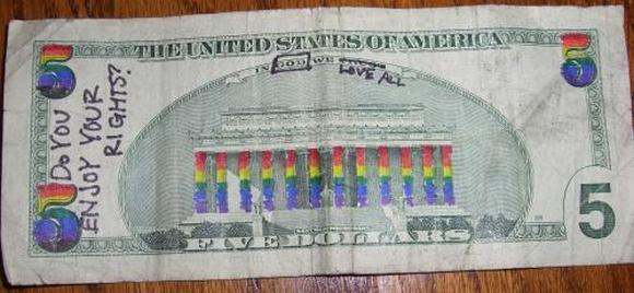 Funny Money Modifications - Defacing Presidents and Funny Drawings funny money modifications 111 in Playing With Money: Defacing Presidents and Funny Modifications