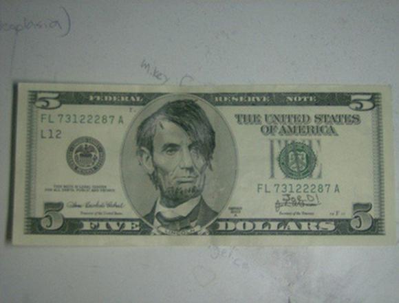 Funny Money Modifications - Defacing Presidents and Funny Drawings funny money modifications 112 in Playing With Money: Defacing Presidents and Funny Modifications