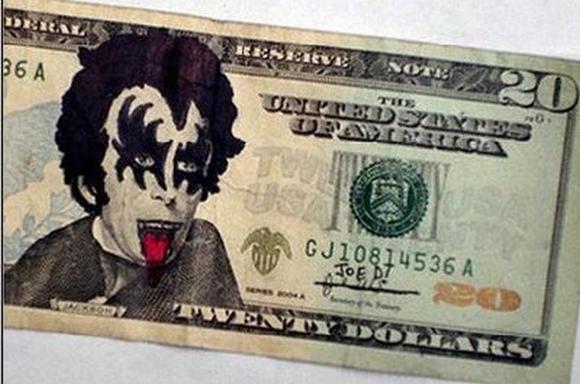 funny money modifications 14 in Playing With Money: Defacing Presidents and Funny Modifications