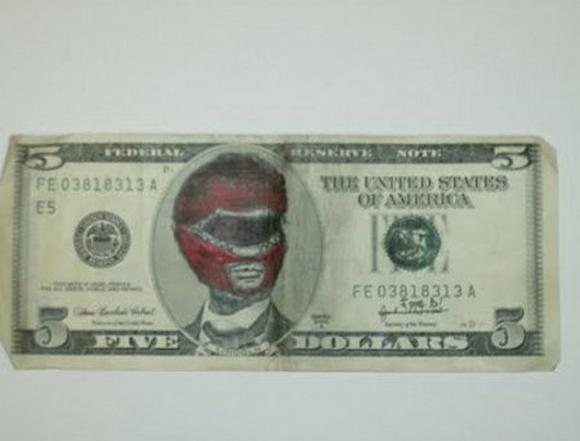 funny money modifications 69 in Playing With Money: Defacing Presidents and Funny Modifications