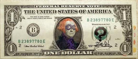 funny money modifications 71 in Playing With Money: Defacing Presidents and Funny Modifications