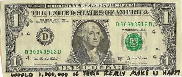 funny money modifications 76 in Playing With Money: Defacing Presidents and Funny Modifications