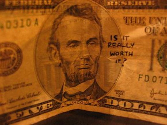 funny money modifications 78 in Playing With Money: Defacing Presidents and Funny Modifications