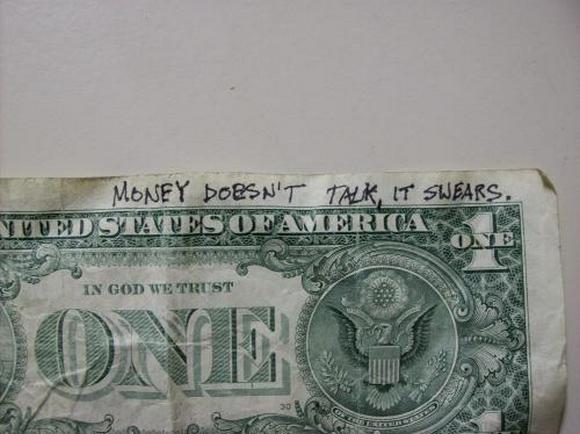 Funny Money Modifications - Defacing Presidents and Funny Drawings funny money modifications 97 in Playing With Money: Defacing Presidents and Funny Modifications