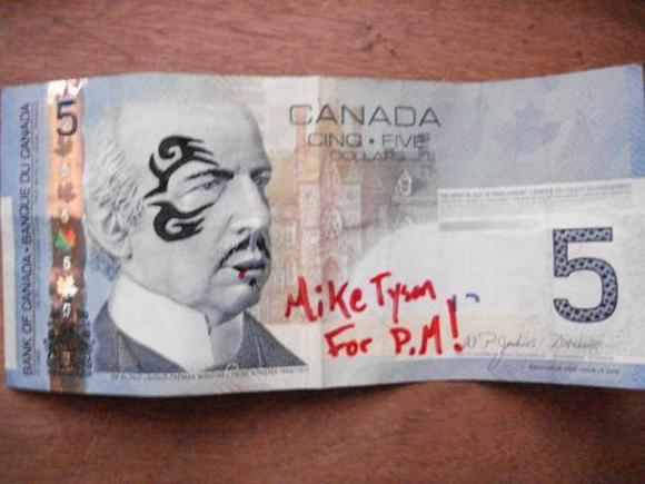 Funny Money Modifications - Defacing Presidents and Funny Drawings funny money modifications 99 in Playing With Money: Defacing Presidents and Funny Modifications