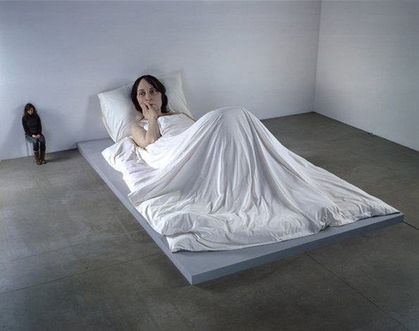 ron mueck artwork sculpture 24 in Ron Muech   Hyper Realist Sculptor