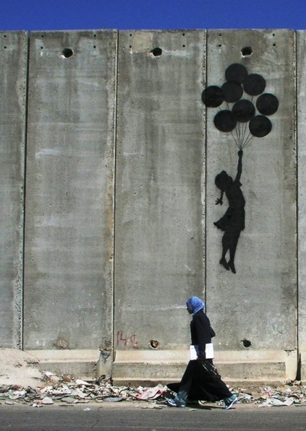 banksy street graffiti art 10 in Banksy   Street Graffiti Artist That Makes You Wonder