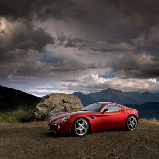 alfa romeo 8c competizione02 in Top 5 Most Beautiful Cars In 2009