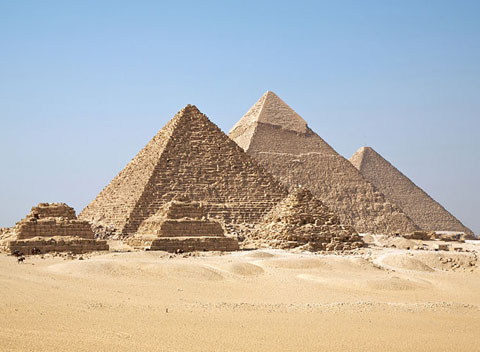 pyramids in Worlds magical locations