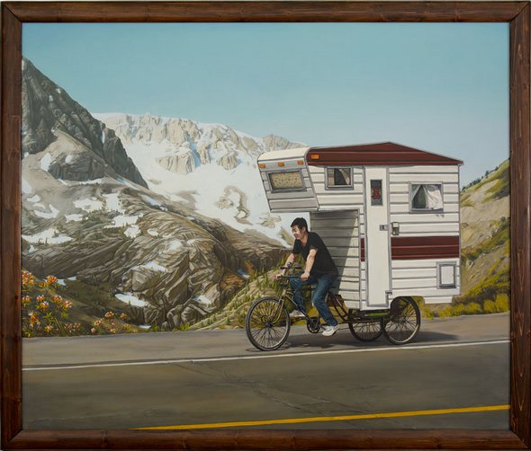 Camper Kart and Bike by Kevin Cyr