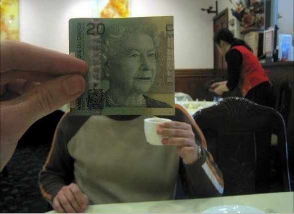 Creative Illusion Using Money Bills