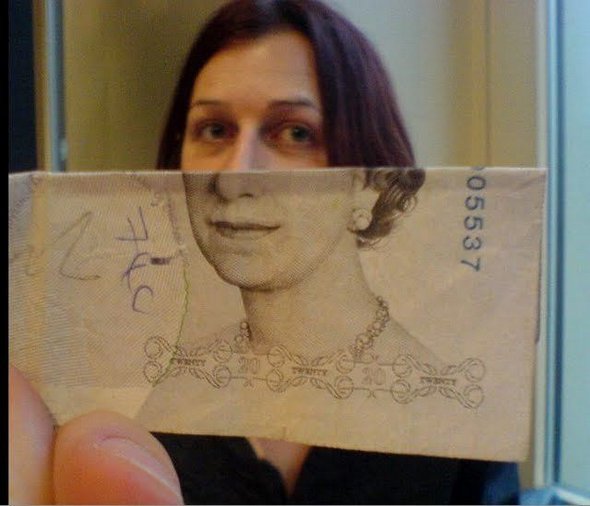 Creative Illusion Using Money Bills