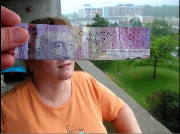 Creative Illusion Using Money Bills