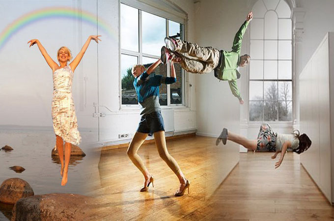 Levitation Photography - People Flying