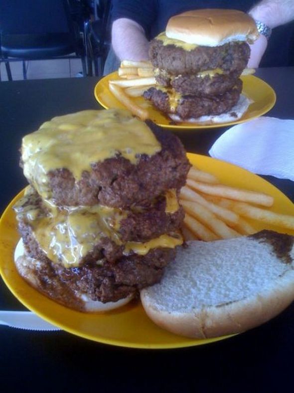 50 greasiest hamburgers in the world