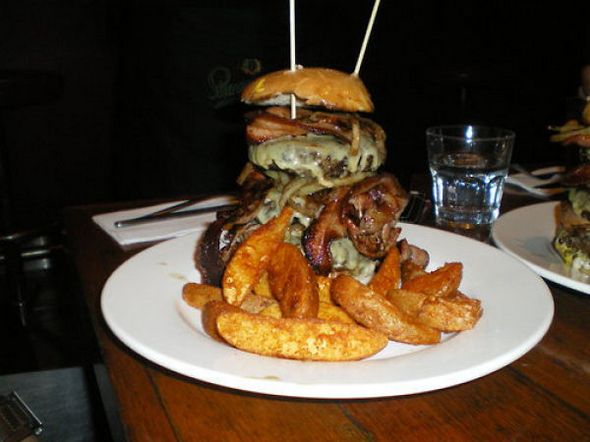 50 greasiest hamburgers in the world