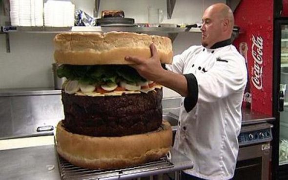 50 greasiest hamburgers in the world