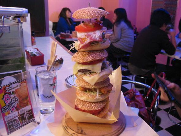 50 greasiest hamburgers in the world