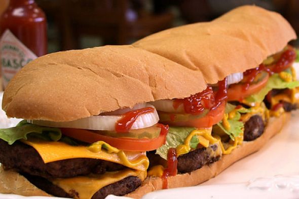 50 greasiest hamburgers in the world