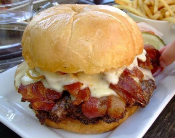 50 greasiest hamburgers in the world