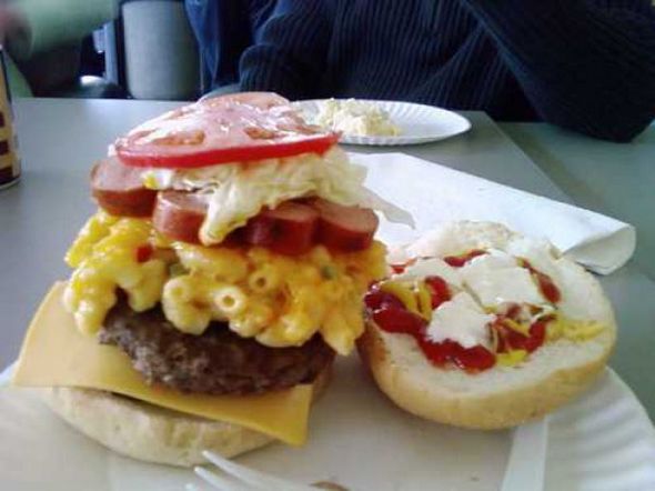 50 greasiest hamburgers in the world