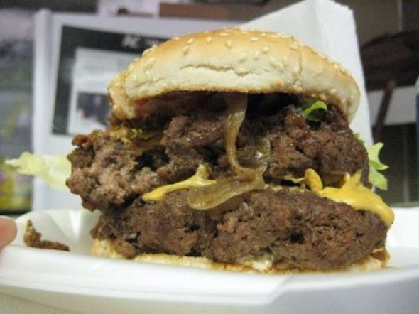 50 greasiest hamburgers in the world