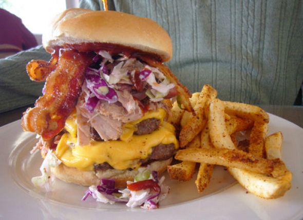 50 greasiest hamburgers in the world