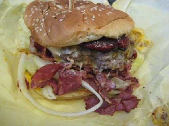 50 greasiest hamburgers in the world 31 in 50 Greasiest Hamburgers in the World
