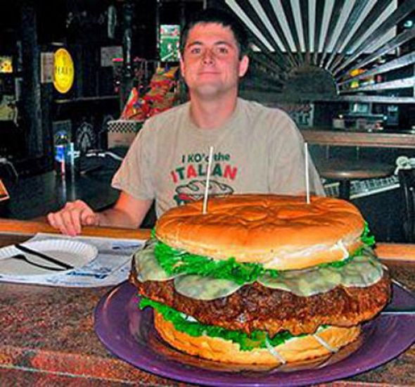 50 greasiest hamburgers in the world