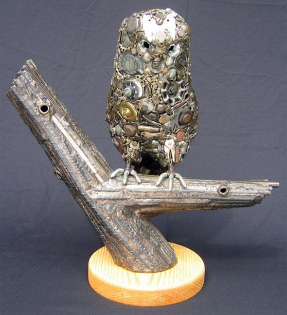 metal junk to artistic sculptures 04 in Metal Junk to Artistic Sculptures   by Joe Pogan