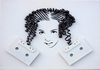 Cassette Tape Art: Amazing Black-and-White Celebrity Portraits