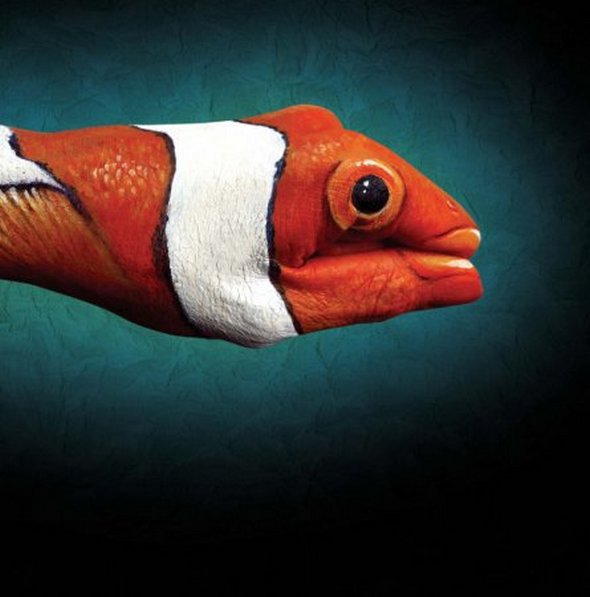 Hand Painting: 21 Unbelievably Vivid and Creative Animal Paintings