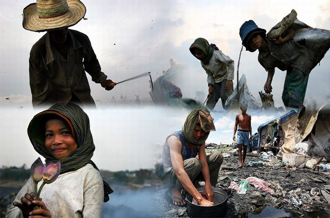 2000 People Collecting Rubbish to Survive at large Waste Dump Stung Meanchey