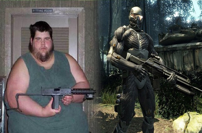real life versus crysis video game 00 in Real Life VS Crysis Video Game