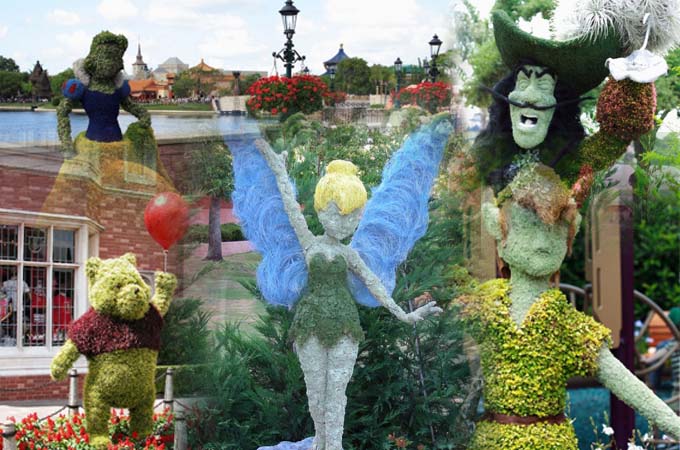 14 fantastic gardens shapes 00 in 14 Fantastic Garden Figures From Fairy Tales 