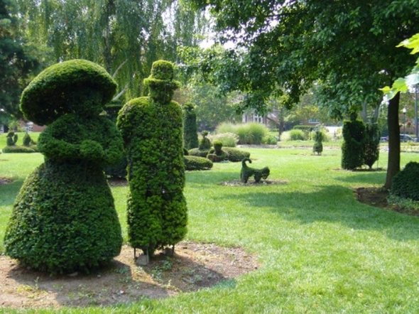 14 fantastic gardens shapes 11 in 14 Fantastic Garden Figures From Fairy Tales 