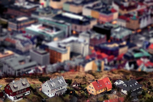 50 tilt shift photographs 19 in 50 Stunning Tilt Shift Photographs