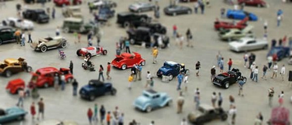 Stunning Tilt-Shift Photography 50 tilt shift photographs 46 in 50 Stunning Tilt Shift Photographs
