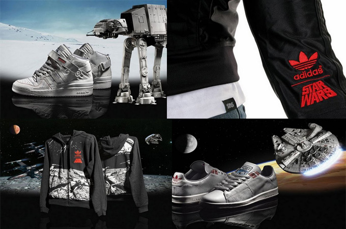 Lucu Star Wars Olahraga Koleksi oleh Adidas