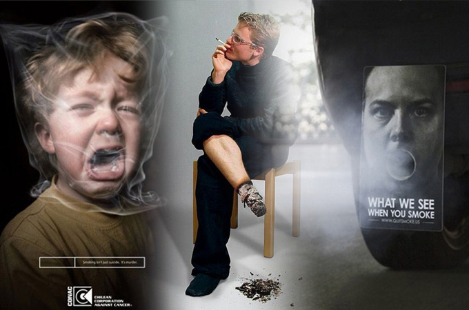 smoking ads banned. Creative Anti-Tobacco Ads