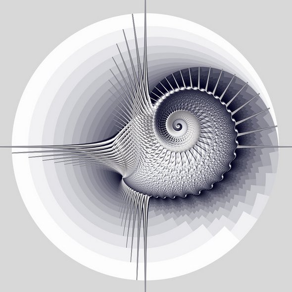 elegant fractal designs 10 in Elegant White Background Fractal Designs
