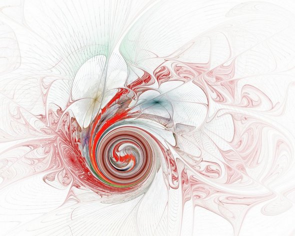 elegant fractal designs 12 in Elegant White Background Fractal Designs