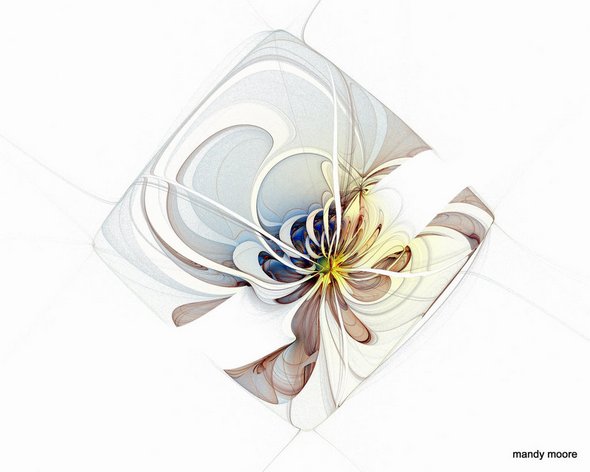 elegant fractal designs 13 in Elegant White Background Fractal Designs